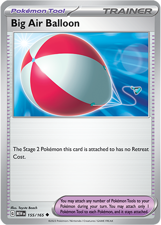Karta Pokemon 155 165 Big Air Balloon [151].JPG