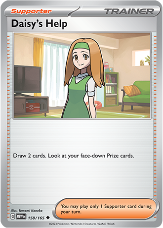 Karta Pokemon 158 165 Daisy's Help [151].JPG