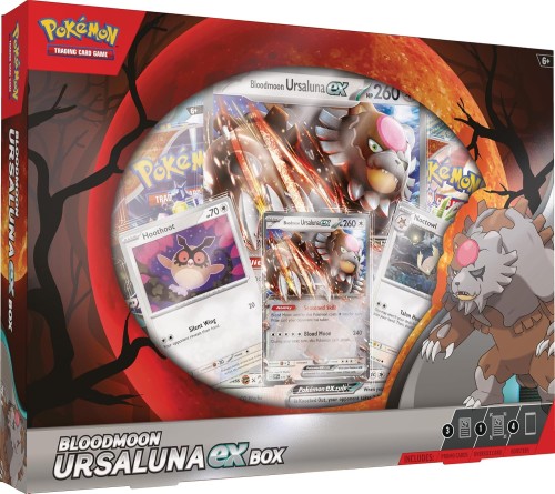 Bloodmoon Ursaluna ex Box (Karty Pokemon TCG)