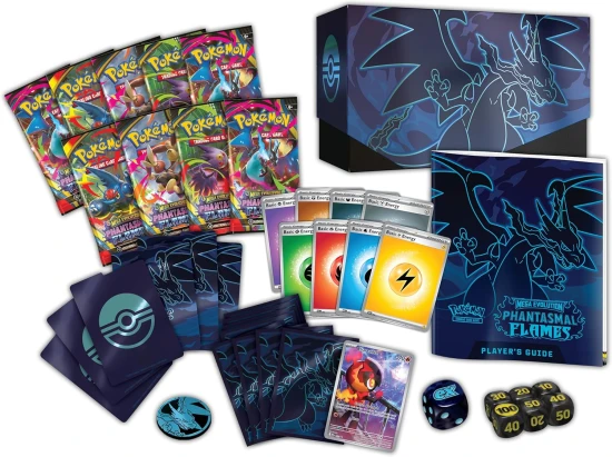 Phantasmal Flames Mega Charizard X [Elite Trainer Box] (Karty Pokemon TCG) (6).jpg
