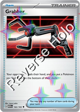 Karta Pokemon 162 165 Grabber [151] [Reverse Holo] .JPG