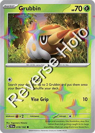Karta Pokemon 018 162 Grubbin [Temporal Forces] [Reverse Holo].png