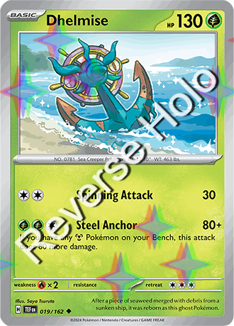 Karta Pokemon 019 162 Dhelmise [Temporal Forces] [Reverse Holo].png