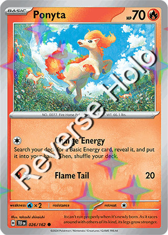 Karta Pokemon 026 162 Ponyta [Temporal Forces] [Reverse Holo].png
