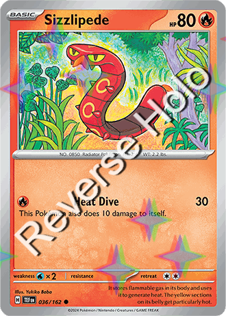 Karta Pokemon 036 162 Sizzlipede [Temporal Forces] [Reverse Holo].png