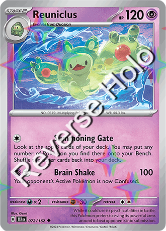 Karta Pokemon 072 162 Reuniclus [Temporal Forces] [Reverse Holo].png