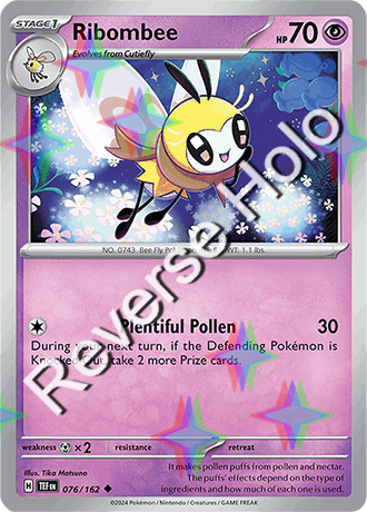 Karta Pokemon 076 162 Ribombee [Temporal Forces] [Reverse Holo].png