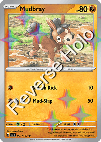 Karta Pokemon 091 162 Mudbray [Temporal Forces] [Reverse Holo].png