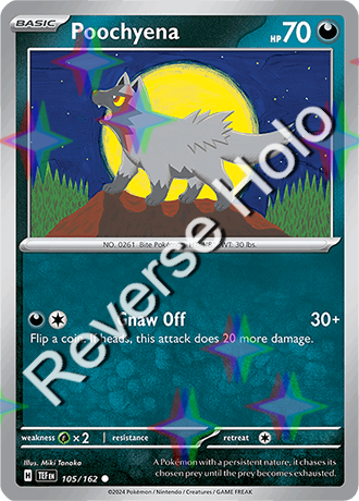 Karta Pokemon 105 162 Poochyena [Temporal Forces] [Reverse Holo].png