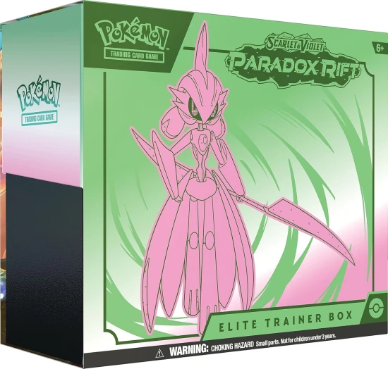 Paradox Rift Iron Valiant [Elite Trainer Box] (Karty Pokemon TCG)  front.jpg