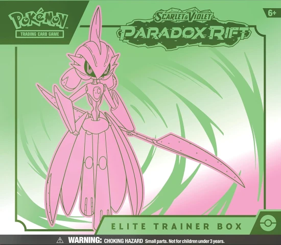 Paradox Rift Iron Valiant [Elite Trainer Box] (Karty Pokemon TCG)  przód .jpg