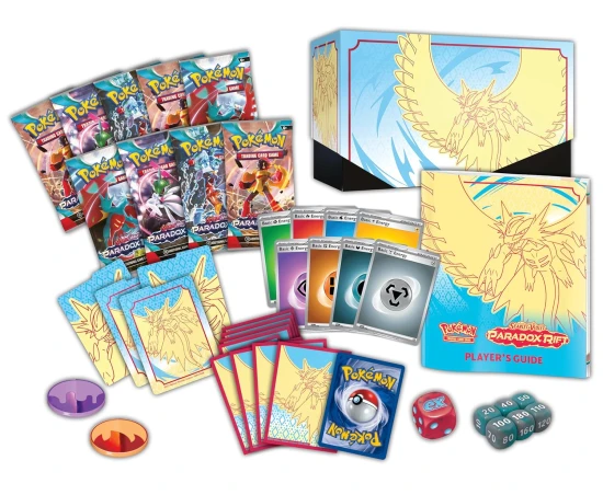 Paradox Rift Roaring Moon [Elite Trainer Box] (Karty Pokemon TCG) zawartość.jpg