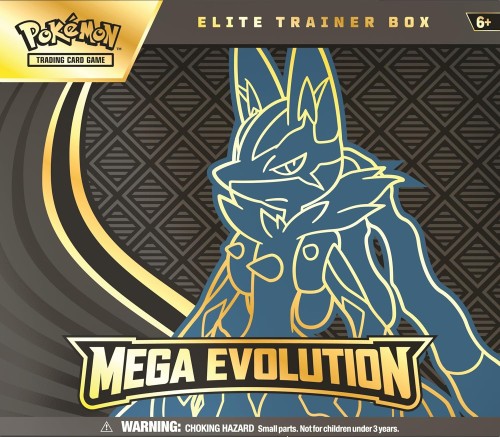 Mega Evolution Mega Lucario [Elite Trainer Box] (Karty Pokemon TCG)  front.jpg