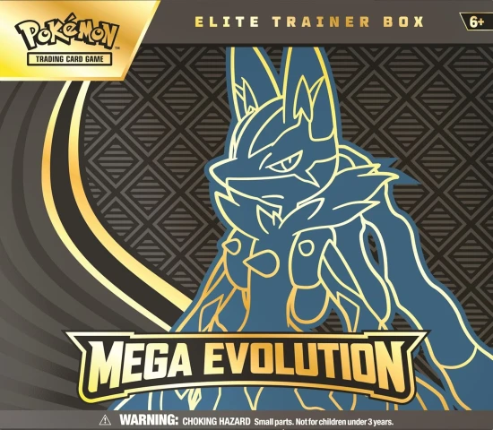 Mega Evolution Mega Lucario [Elite Trainer Box] (Karty Pokemon TCG)  front.jpg