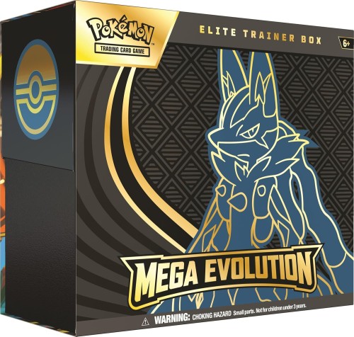 Mega Evolution Mega Lucario [Elite Trainer Box] (Karty Pokemon TCG)  przód.jpg