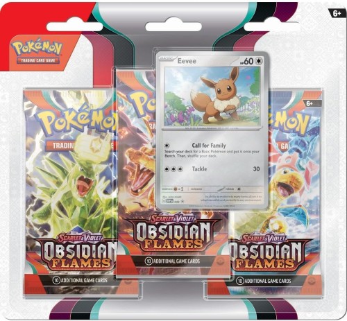 Obsidian Flames 3-pack Blister Eevee (karty Pokemon TCG).jpg