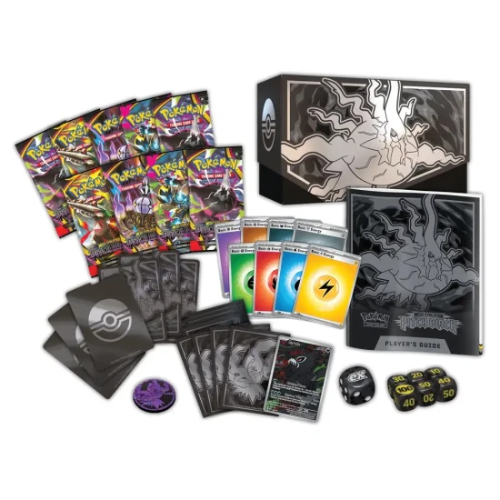 Pitch Black [Elite Trainer Box] (Karty Pokemon TCG) zawartość.webp