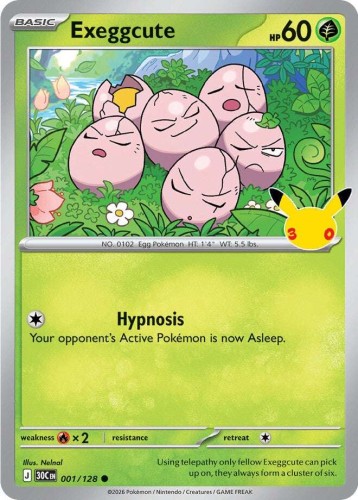 Karta Pokemon 001-128 Exeggcute [30th Celebration].JPG