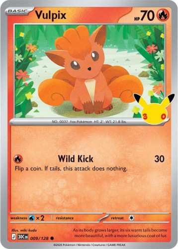Karta Pokemon 009-128 Vulpix [30th Celebration].JPG