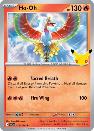 Karta Pokemon 012-128 Ho-Oh [30th Celebration].JPG