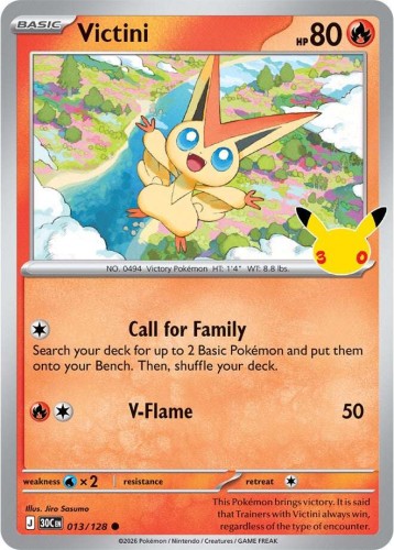 Karta Pokemon 013-128 Victini [30th Celebration].JPG