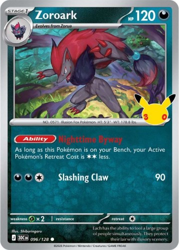 Karta Pokemon 096-128 Zoroark [30th Celebration].JPG