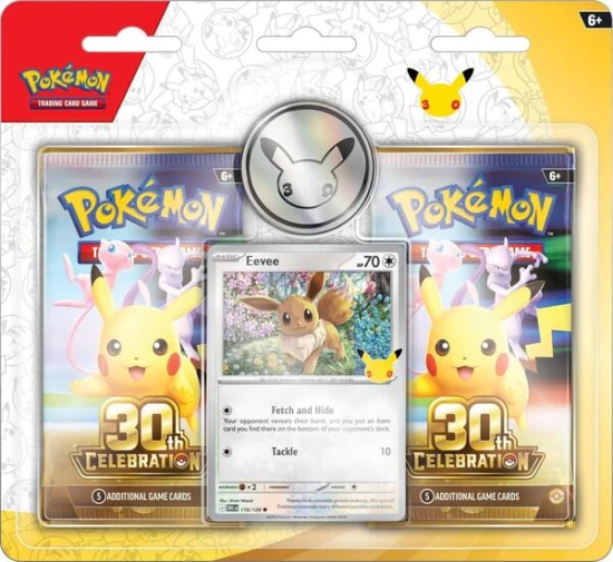30th Celebration 2-pack Eevee (Karty Pokemon TCG).jpg
