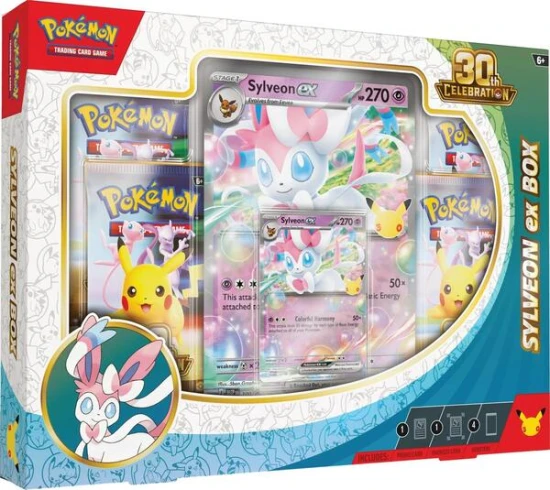30th Celebration ex Box Sylveon ex (Karty Pokemon TCG).jpg