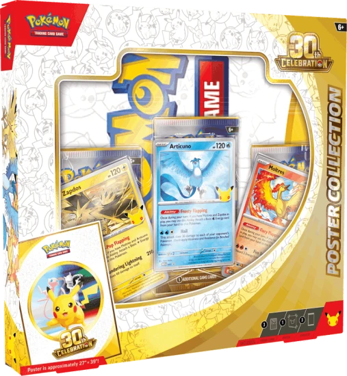 30th Celebration Poster Collection (Karty Pokemon TCG) .png