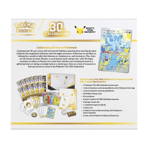 30th Celebration [Elite Trainer Box] (Karty Pokemon TCG) tył.jpg