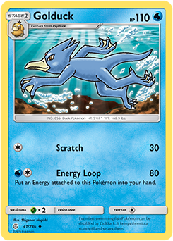 Karta Pokemon 41-236  Golduck [Cosmic Eclipse].JPG