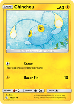Karta Pokemon 71-236  Chinchou [Cosmic Eclipse].JPG