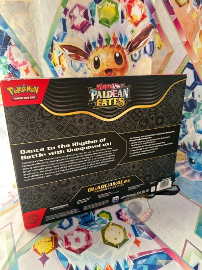 Paldean Fates Quaquaval ex Premium Collection (Karty Pokemon TCG)