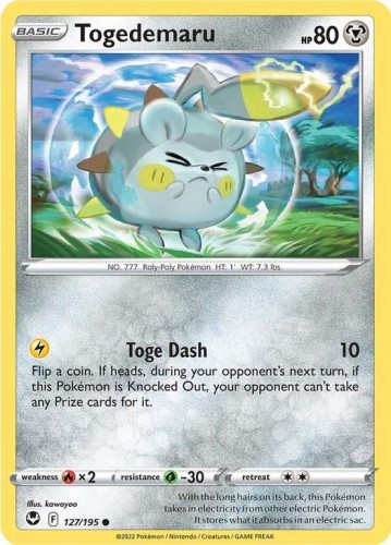 Karta Pokemon 127-236  Togedemaru [Silver Tempest].JPG