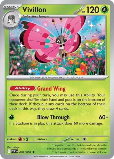 Karta Pokemon 009-088  Vivillon [Perfect Order].JPG