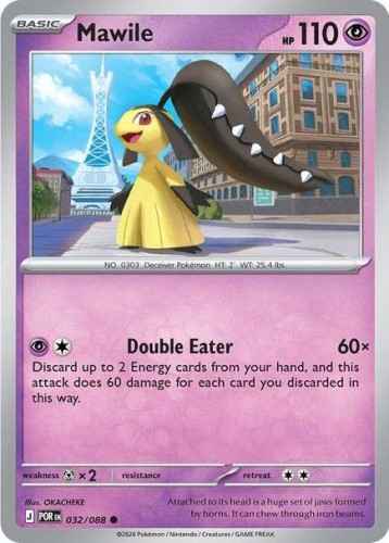 Karta Pokemon 032-088  Mawile [Perfect Order].JPG
