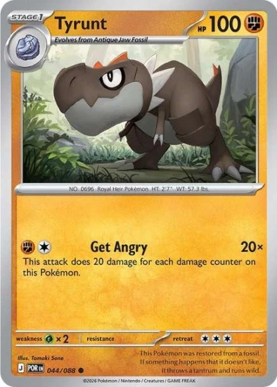 Karta Pokemon 044-088  Tyrunt [Perfect Order].JPG