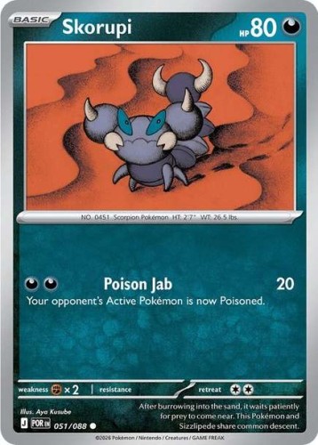Karta Pokemon 051-088  Skorupi [Perfect Order].JPG
