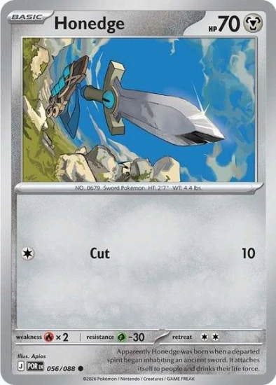 Karta Pokemon 056-088  Honedge [Perfect Order].JPG