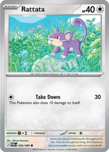 Karta Pokemon 060-088  Rattata [Perfect Order].JPG