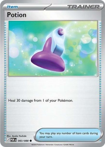 Karta Pokemon 083-088  Potion [Perfect Order].JPG